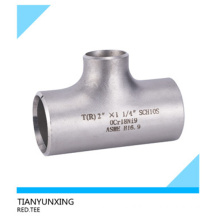 Butt Weld Seamless Duplex/Stainless Steel Pipe Fittings Tee